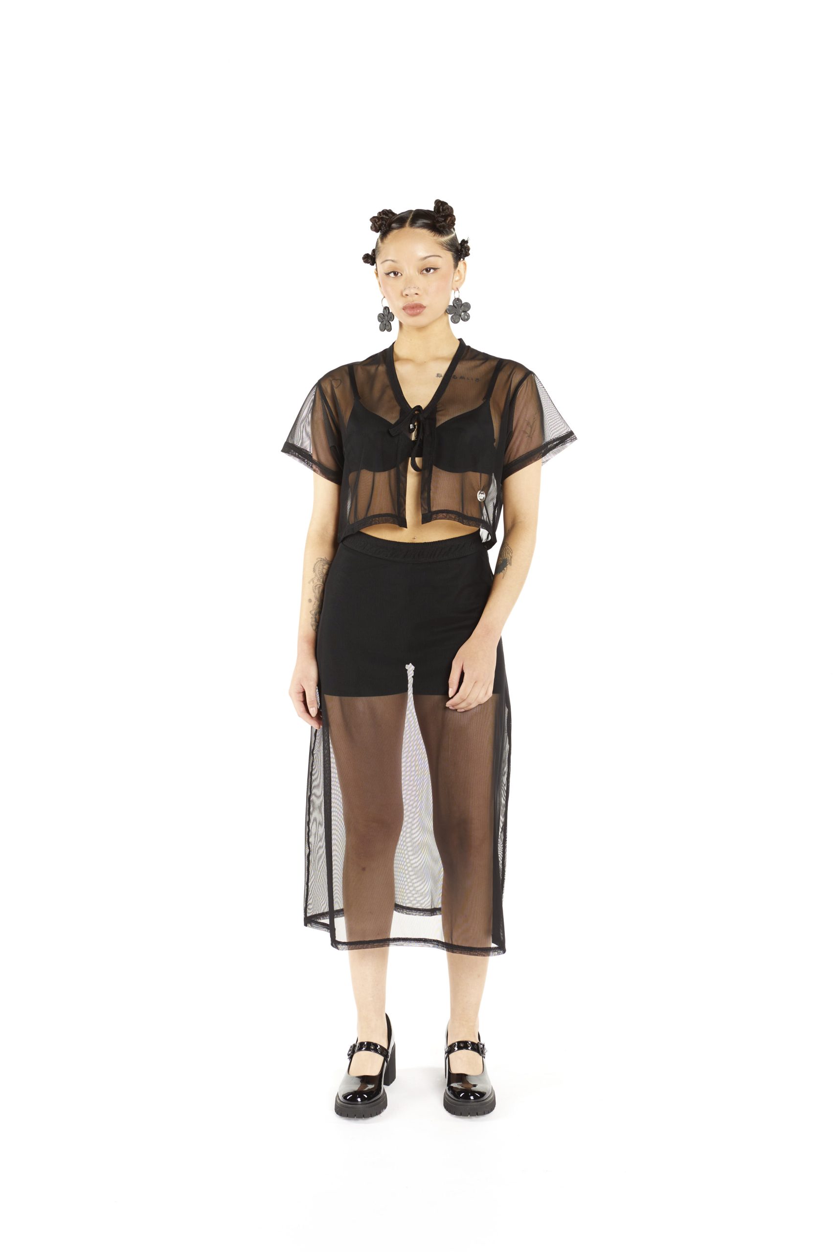 MAXI FALDA NEGRA BASIC NO BASIC