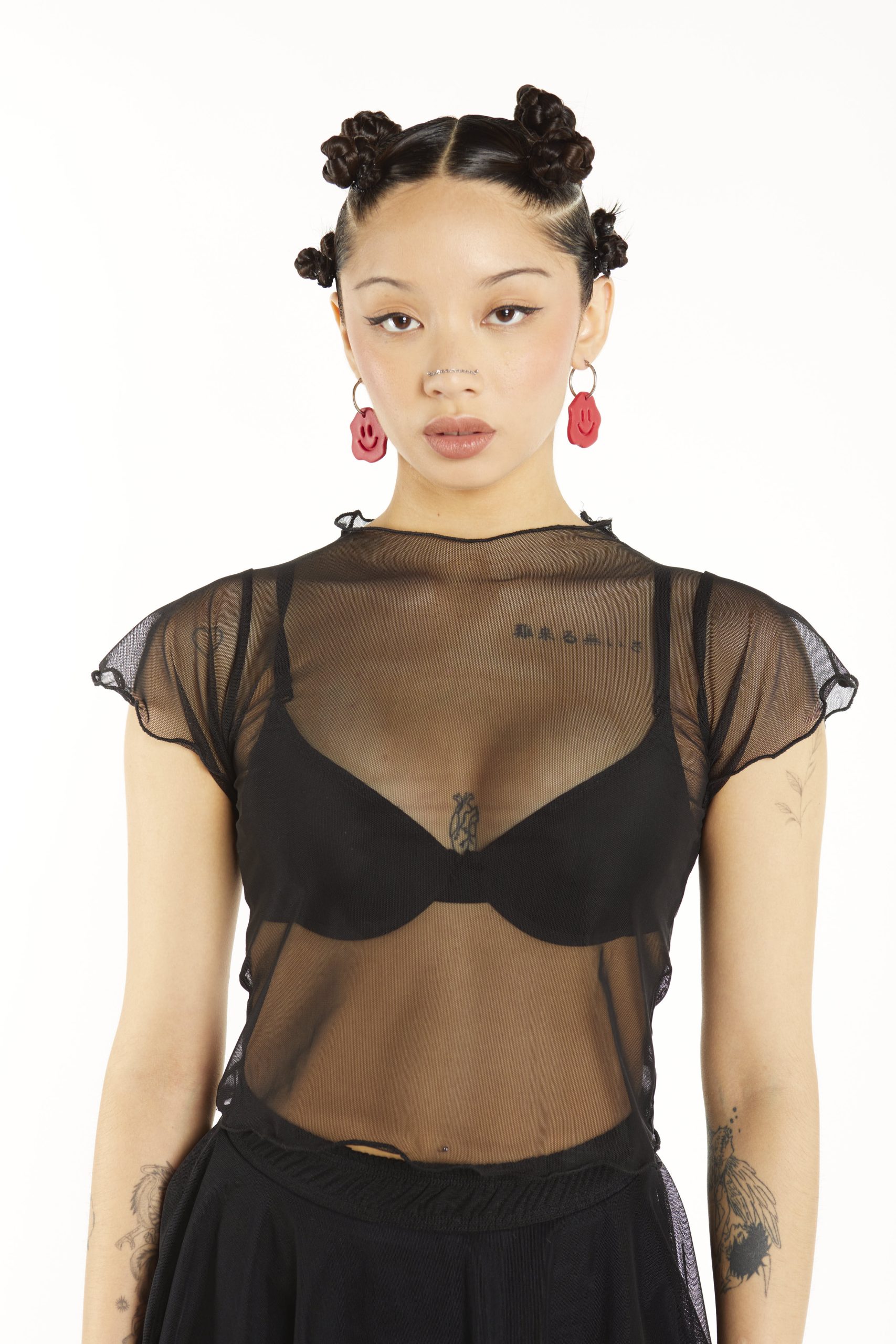 POLERA MALLA NEGRA