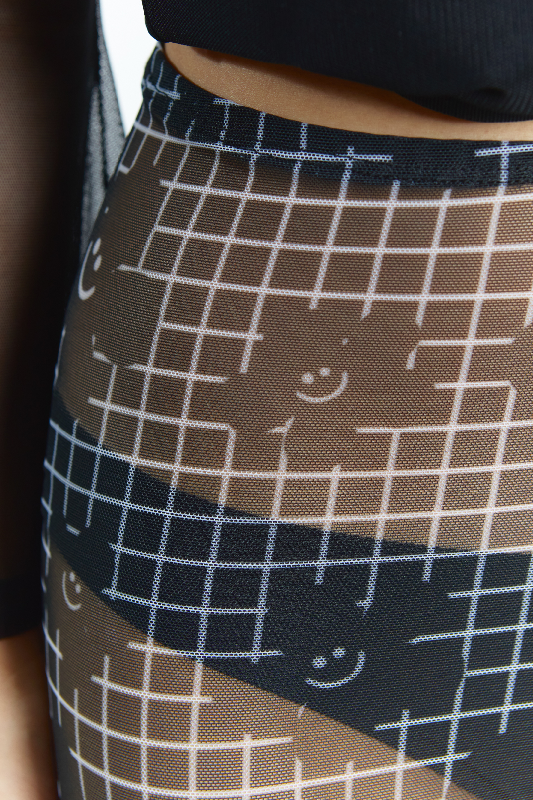 PANTY MESH B&N FLOR